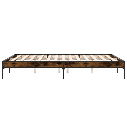 Giroletto Rovere Fumo 140x200 cm in Legno Multistrato Metallo | homemem39