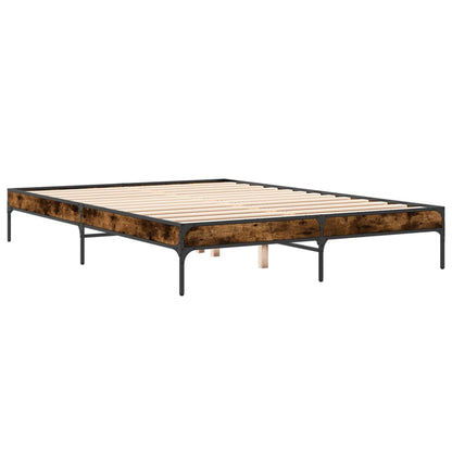Giroletto Rovere Fumo 140x200 cm in Legno Multistrato Metallo | homemem39
