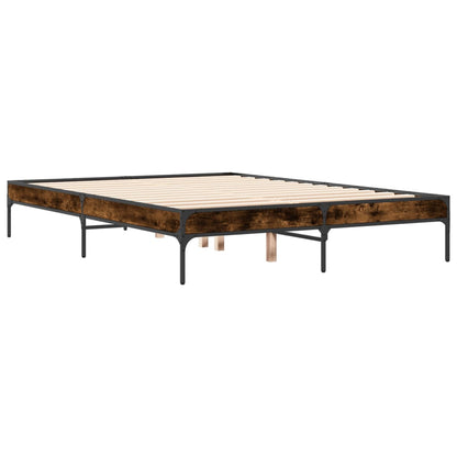 Giroletto Rovere Fumo 120x200 cm in Legno Multistrato Metallo | homemem39