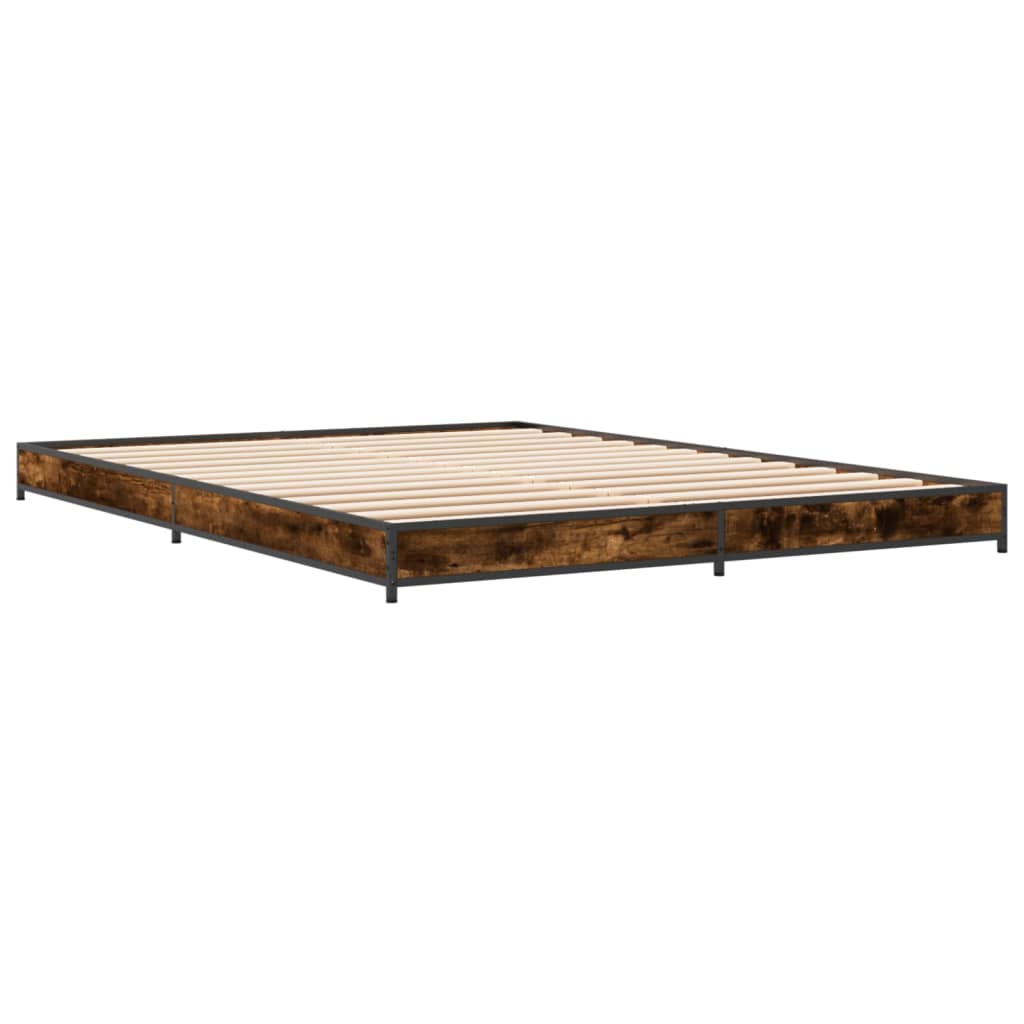 Giroletto Rovere Fumo 120x200 cm in Legno Multistrato Metallo | homemem39