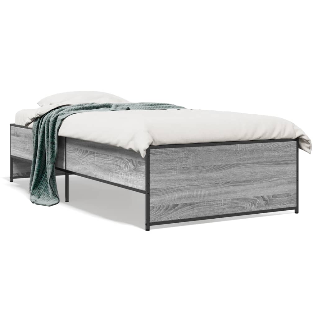 Giroletto senza Materasso Rovere Sonoma 90x190 cm | homemem39