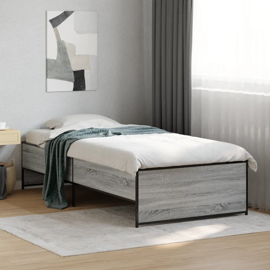 Giroletto senza Materasso Rovere Sonoma 90x190 cm | homemem39