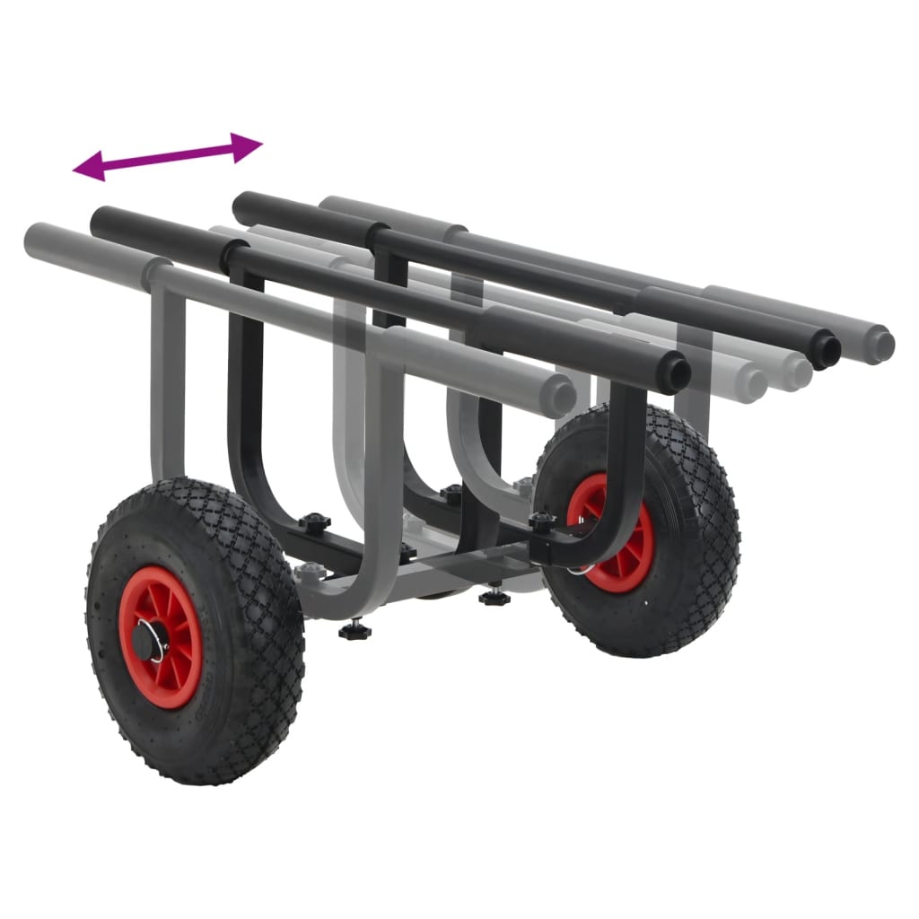 Carrello per Kayak 90 kg in Alluminio - homemem39