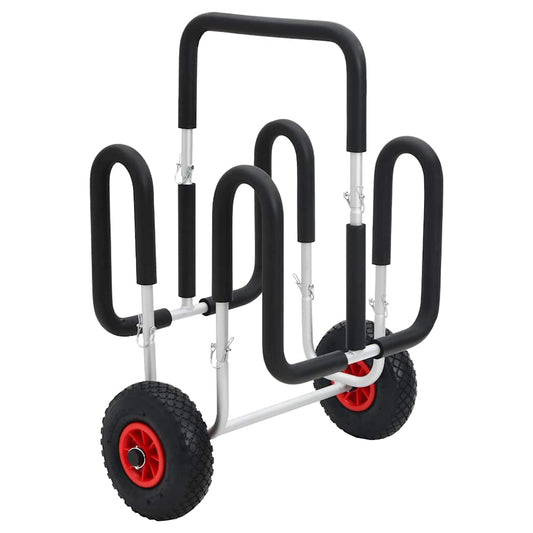 Carrello SUP per 2 Tavole da Surf 90 kg in Alluminio - homemem39