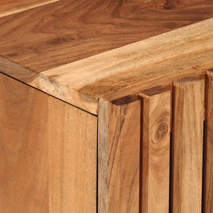 Set Mobili da Bagno 2pz in Legno Massello di Acacia