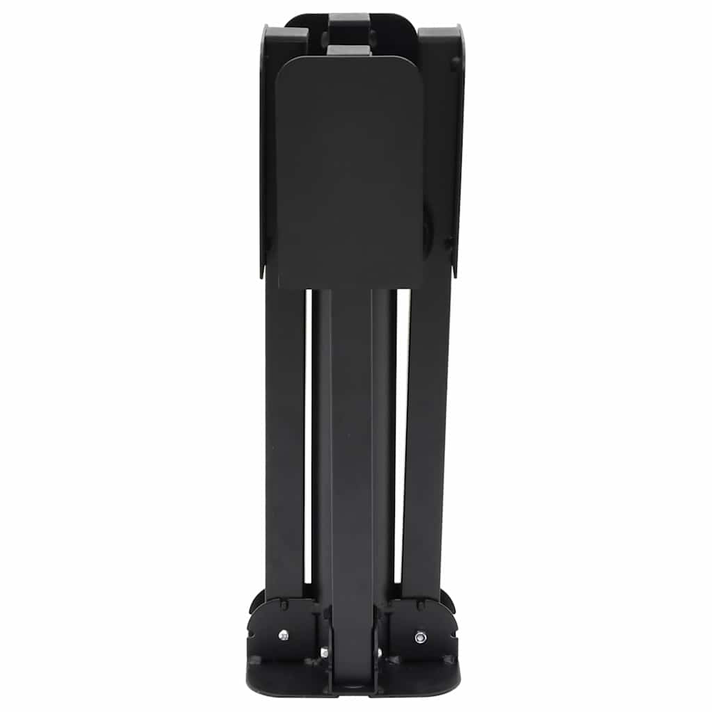 Base Pieghevole Ombrellone Palo Ø38/48 mm Nero Lucido Acciaio | homemem39