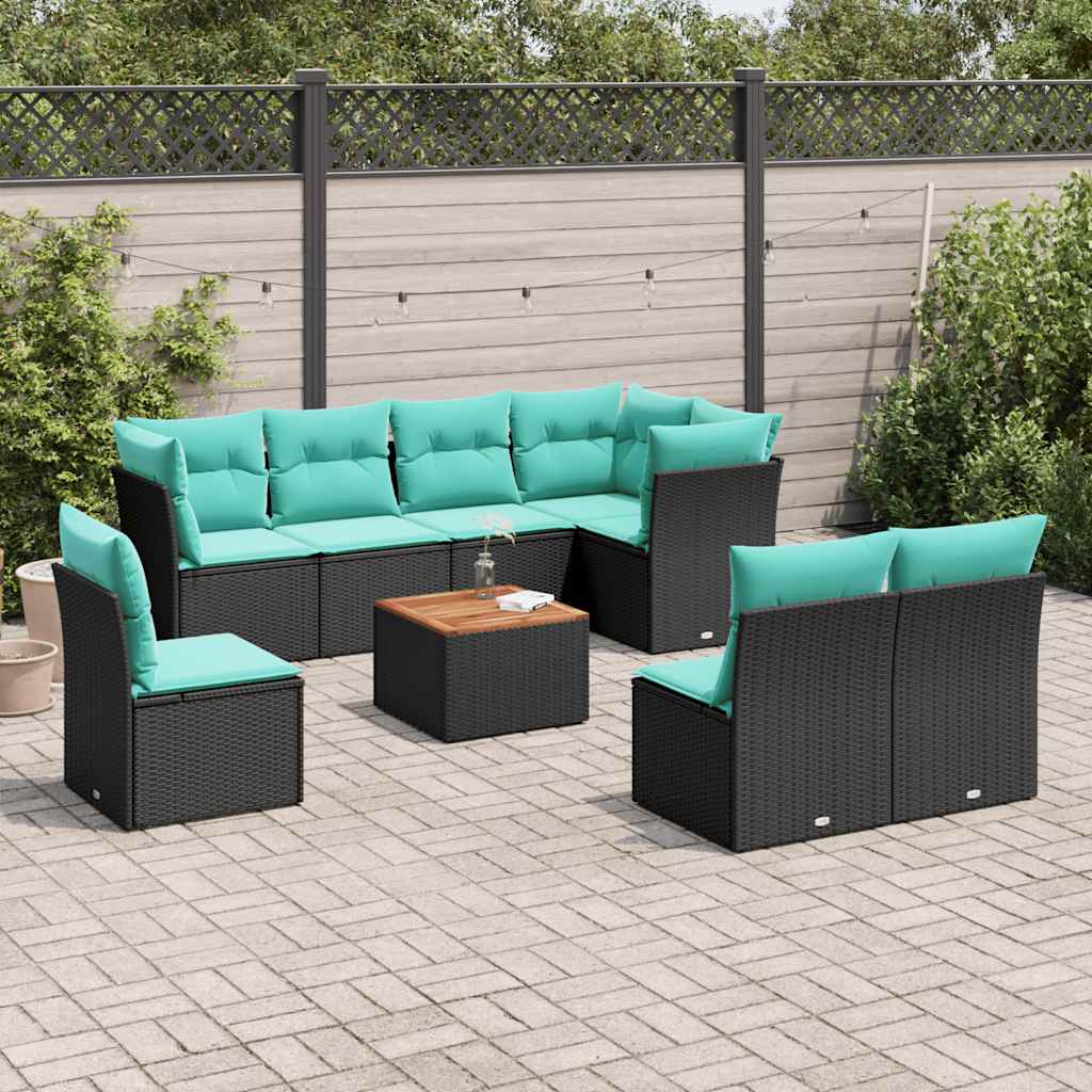 Set Divani da Giardino con Cuscini