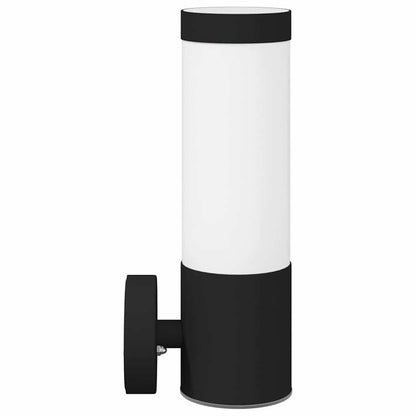 Lampada da parete per esterni Nero 12 x 7.5 x 27 cm