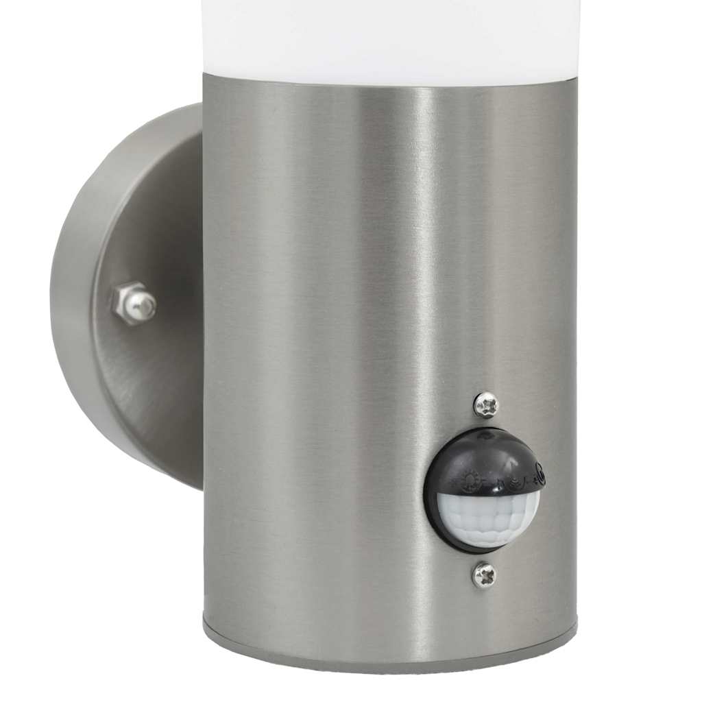 Lampada da Parete Esterna 2 pcs Argento 12 x 8,5 x 29 cm | homemem39