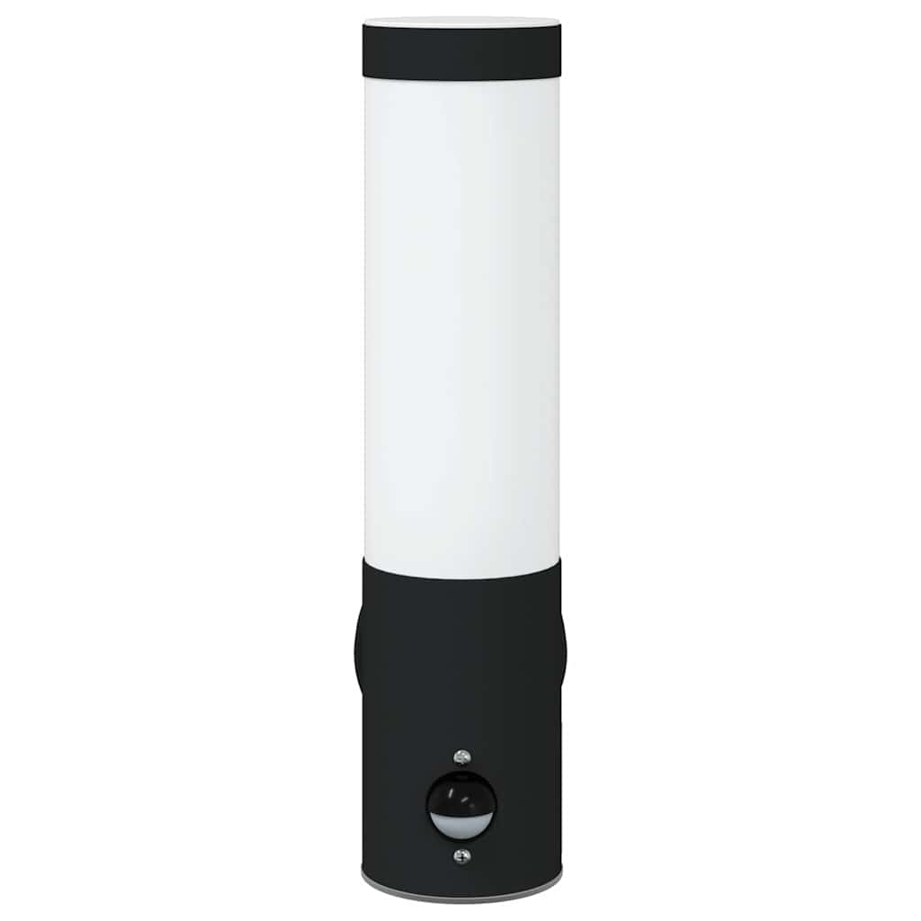 Lampade da Parete Esterne 2 pcs Nero 12 x 7.5 x 29 cm