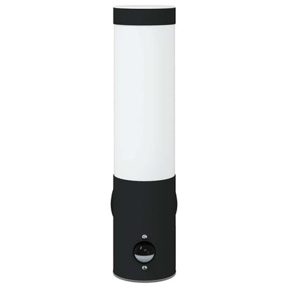 Lampade da Parete Esterne 2 pcs Nero 12 x 7.5 x 29 cm