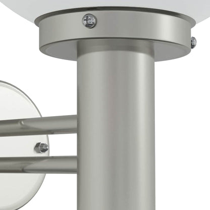 Lampada da Parete Esterna Argento 28 x 25 x 38 cm