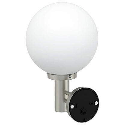 Lampade da Parete Esterne 2 pcs Argento 28 x 25 x 38 cm