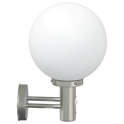 Lampada da Parete Esterna Argento 28 x 25 x 38 cm