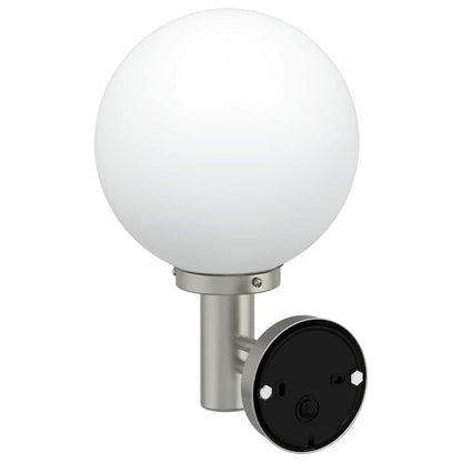 Lampade da Parete Esterne 2 pcs Argento 28 x 25 x 38 cm