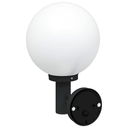 Lampade da Parete Esterne 2 pcs Nero 28 x 25 x 38 cm