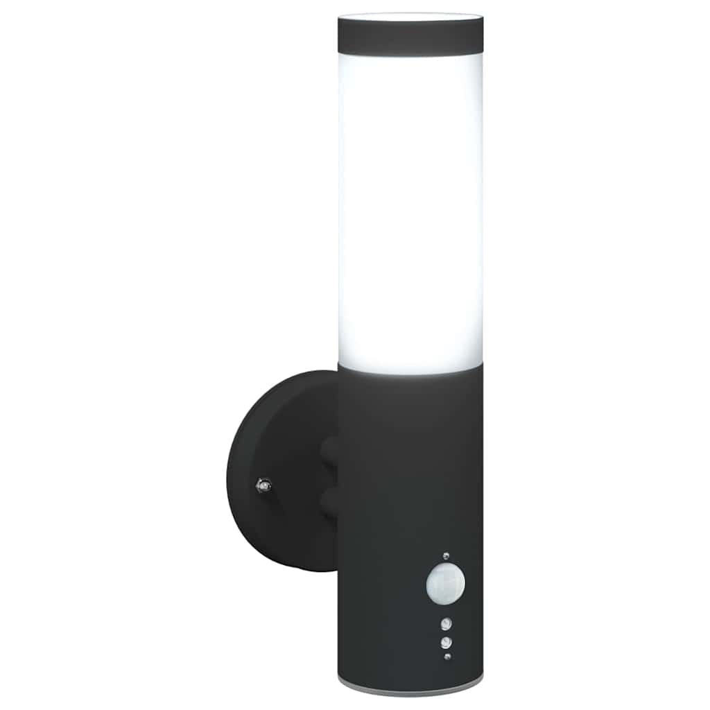 Lampada da Parete Esterna Nero 15 x 7,5 x 33 cm | homemem39