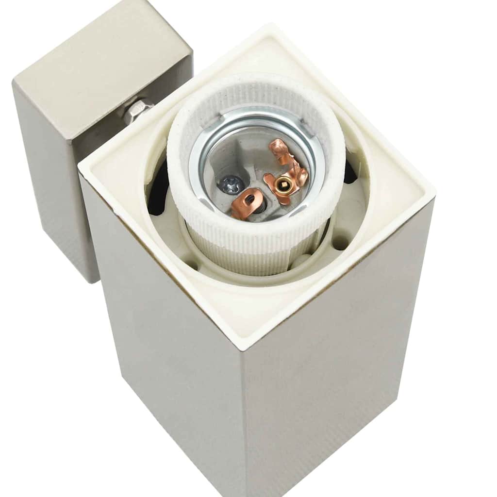Lampada da parete per esterni Argento 10.5 x 6 x 35 cm