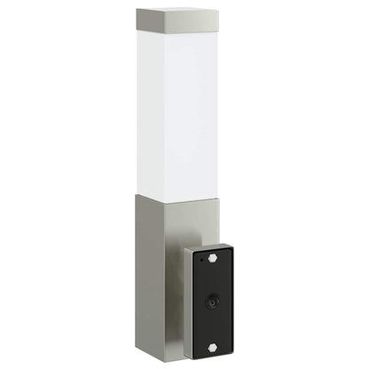 Lampada da parete per esterni Argento 10.5 x 6 x 35 cm