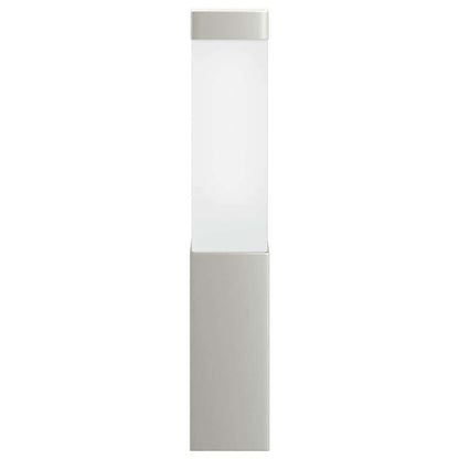 Lampada da parete per esterni Argento 10.5 x 6 x 35 cm