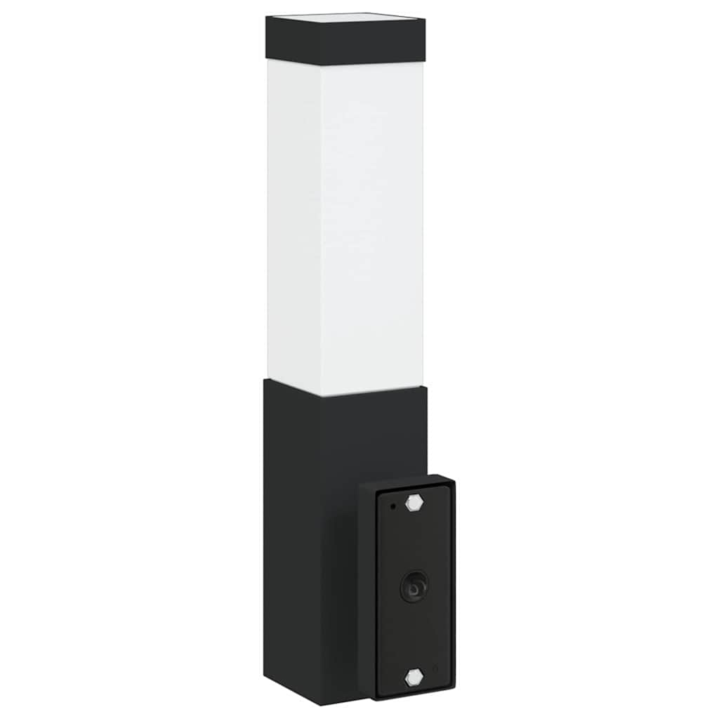 Lampade da Parete Esterne 2 pcs Nero 10.5 x 6 x 35 cm