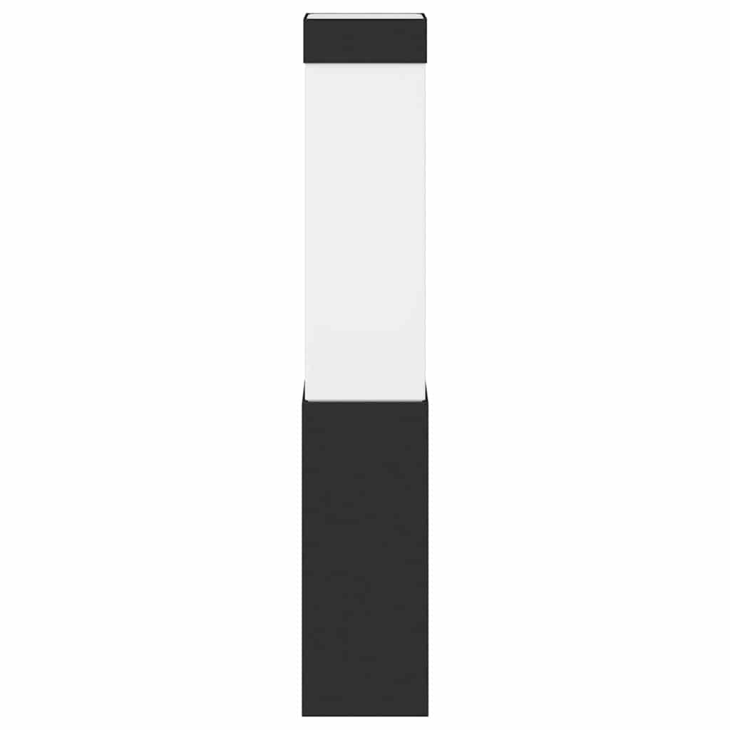 Lampade da Parete Esterne 2 pcs Nero 10.5 x 6 x 35 cm