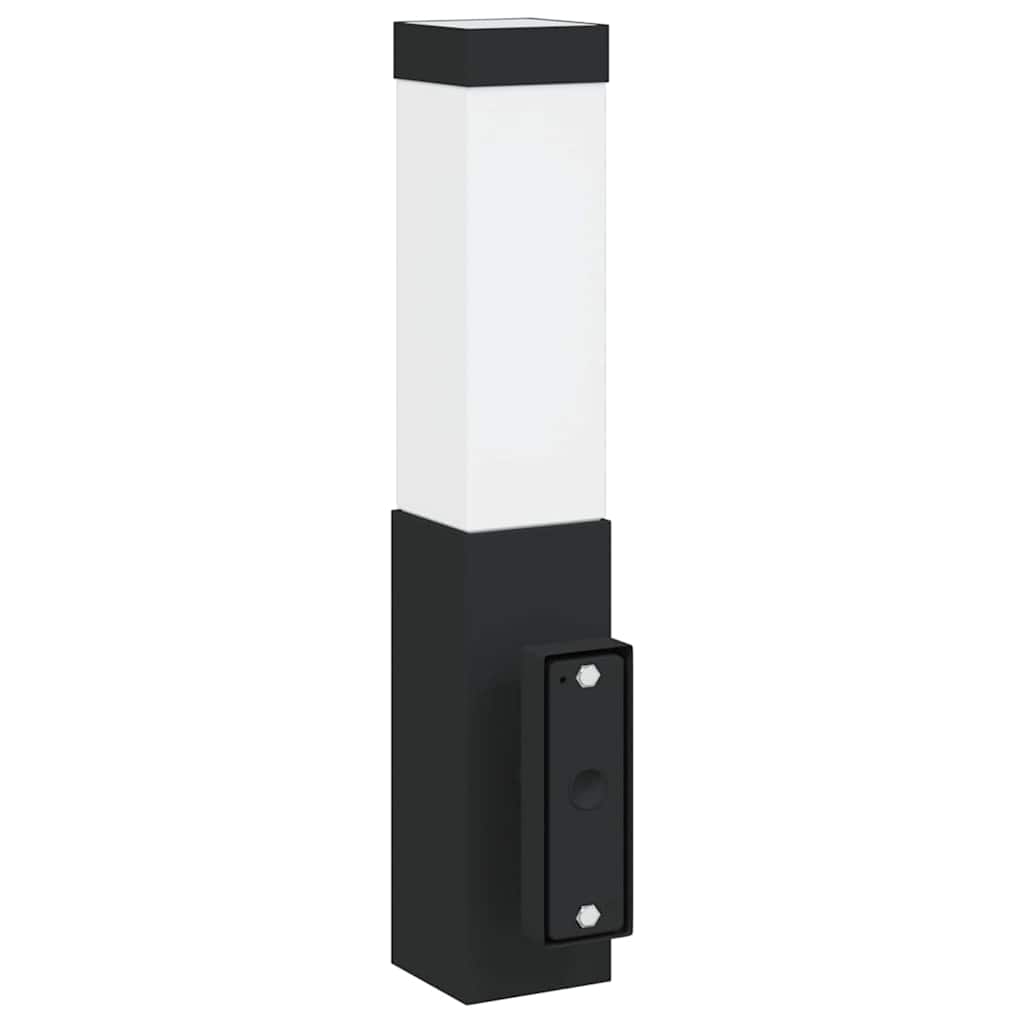 Lampade da Parete Esterne 2 pcs Nero 10.5 x 6 x 35 cm