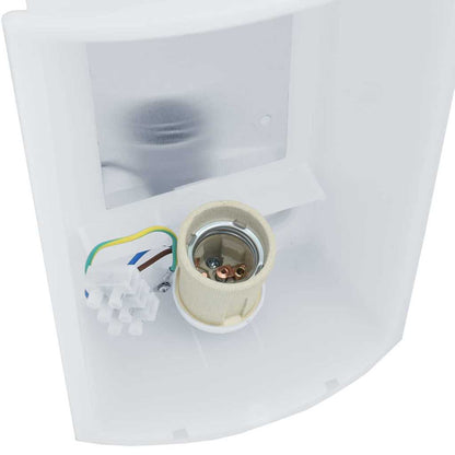Lampade da Parete Esterne 2 pcs Argento 23.5 x 10.5 x 26 cm