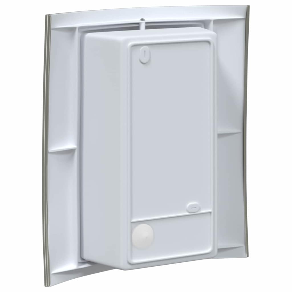 Lampade da Parete Esterne 2 pcs Argento 23.5 x 10.5 x 26 cm