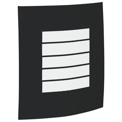 Lampade da Parete Esterne 2 pcs Nero 23.5 x 10.5 x 26 cm