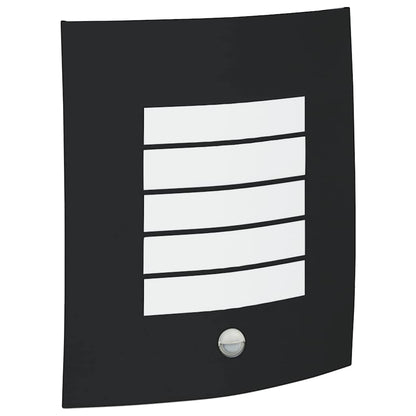 Lampada da parete per esterni 2 pcs Nero 23.5 x 10.5 x 26 cm