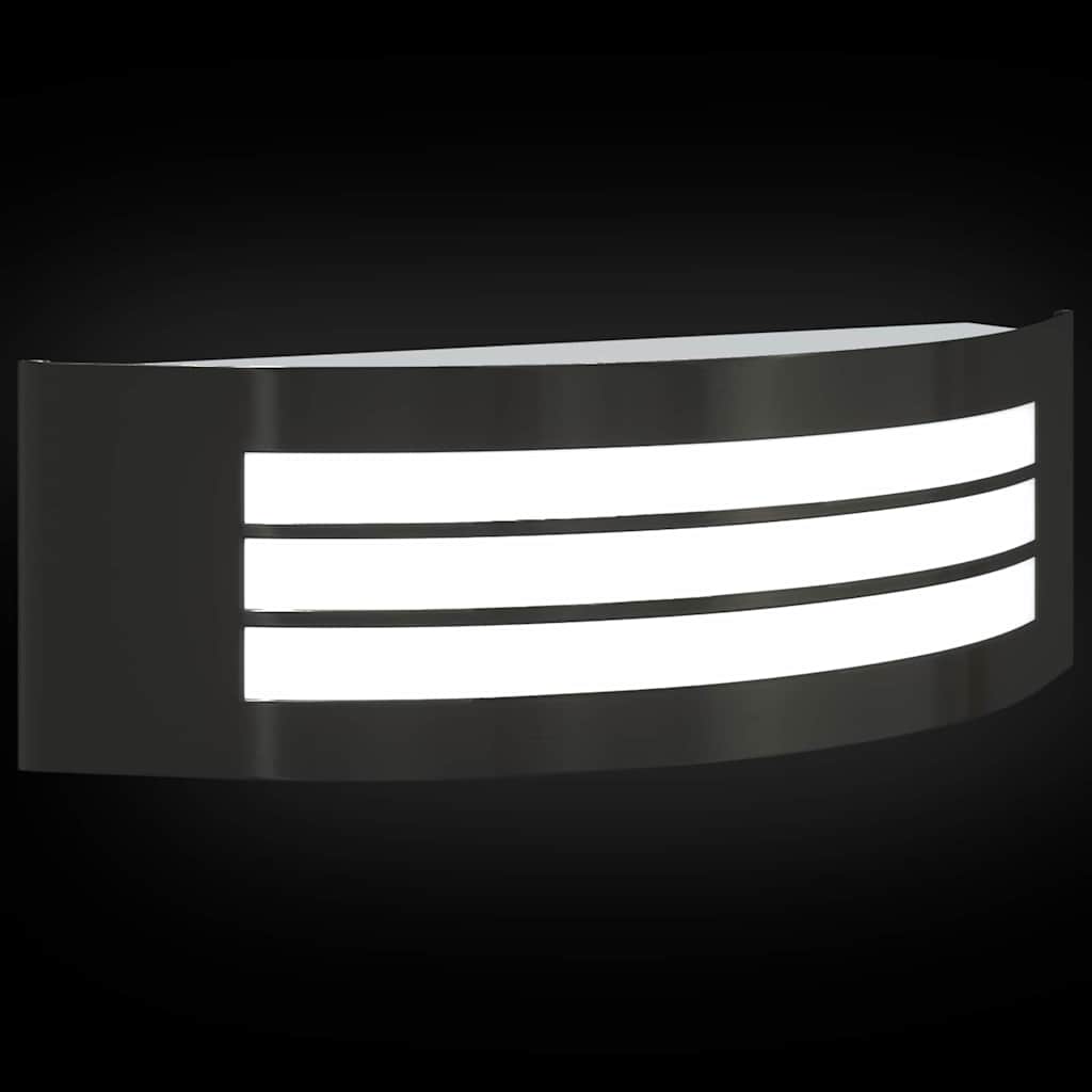 Lampada da Parete Esterna Nero 32 x 10 x 10 cm | homemem39
