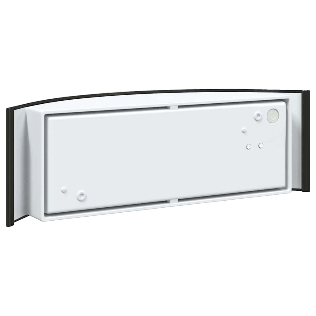 Lampade da Parete Esterne 2 pcs Nero 32 x 10 x 10 cm