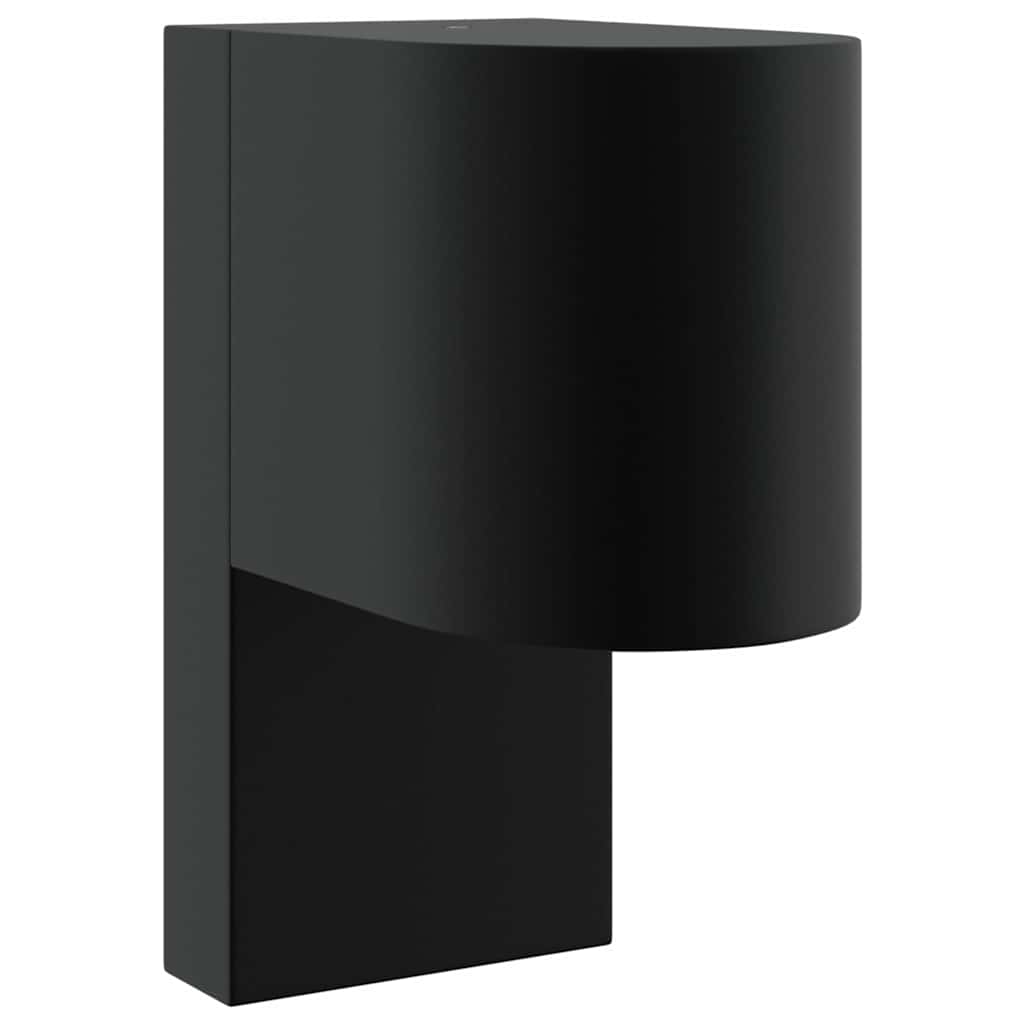 Lampada da parete per esterni Nero 12 x 7 x 15 cm