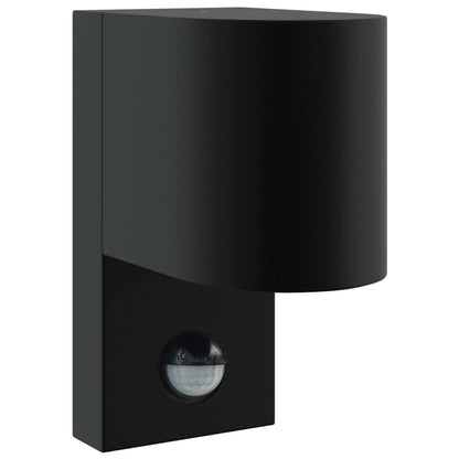 Lampade da Parete Esterne 2 pcs Nero 12 x 7 x 15 cm