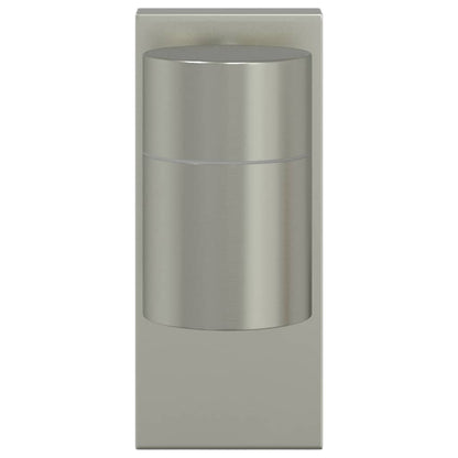 Lampade da Parete Esterne 2 pcs Argento 6.5 x 10.5 x 16 cm