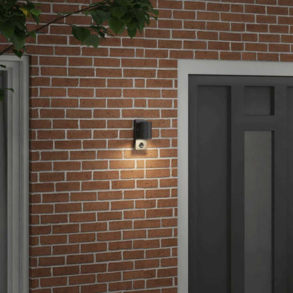 Lampada da Parete Esterna Nero 6.5 x 10.5 x 16 cm