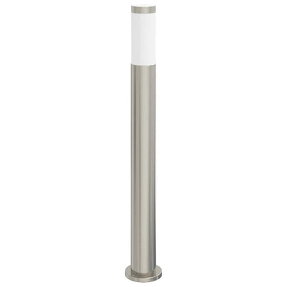 Lampada a paletto con sensore 80 cm Acciaio Inox IP44 | homemem39