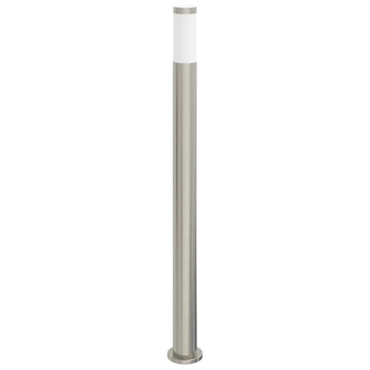 Lampada a paletto con sensore 110 cm Acciaio Inox IP44 | homemem39