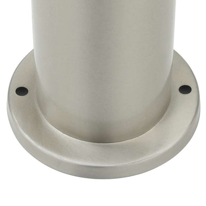 Lampioni a colonnina con presa elettrica 3 pz 110 cm Acciaio Inox IP44 | homemem39