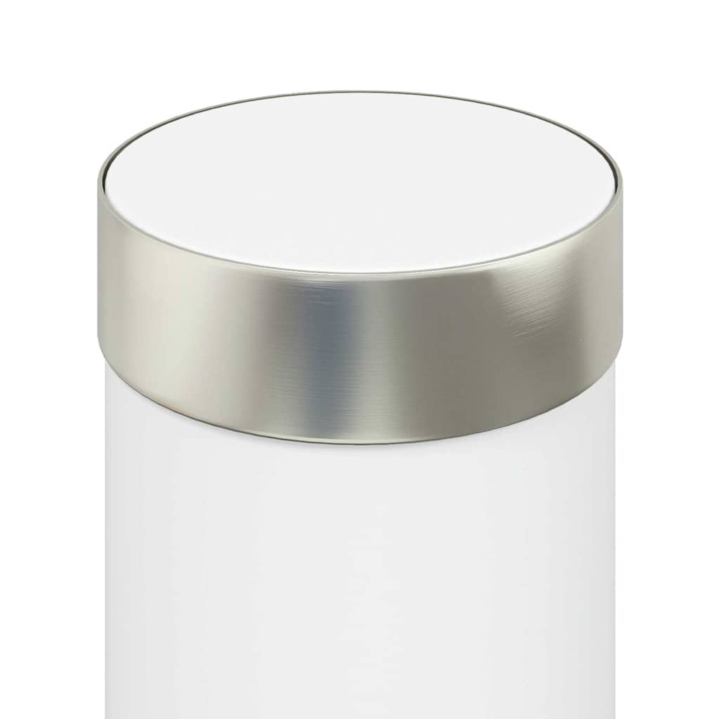 Lampada a paletto con sensore e presa 80 cm Acciaio Inox IP44 | homemem39
