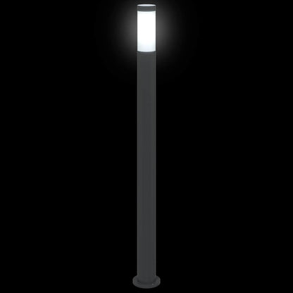 Lampada a paletto 110 cm in Acciaio Inox IP44