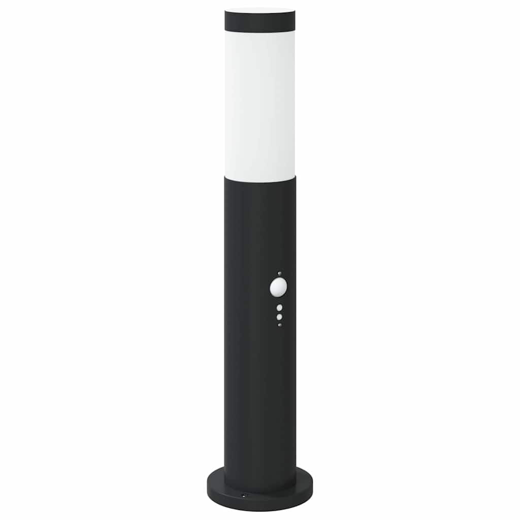 Lampada a paletto con sensore 50 cm Acciaio Inox IP44 | homemem39