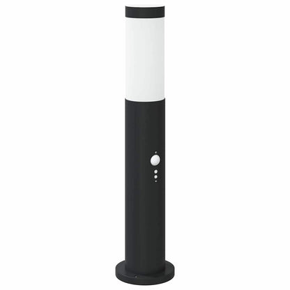 Lampada a paletto con sensore 50 cm Acciaio Inox IP44 | homemem39