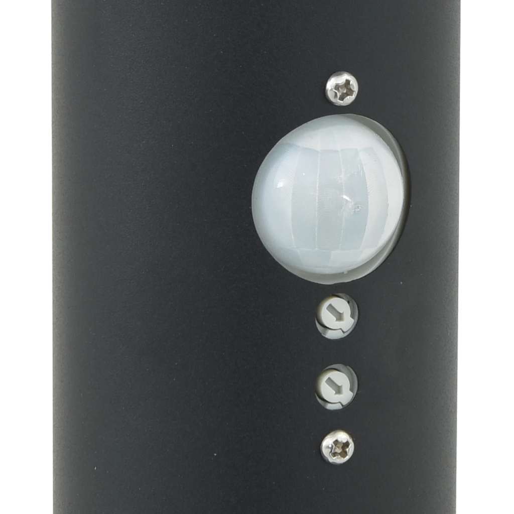 Lampioni a dissuasore con sensore e presa 3 pz 110 cm Acciaio Inox IP44 | homemem39