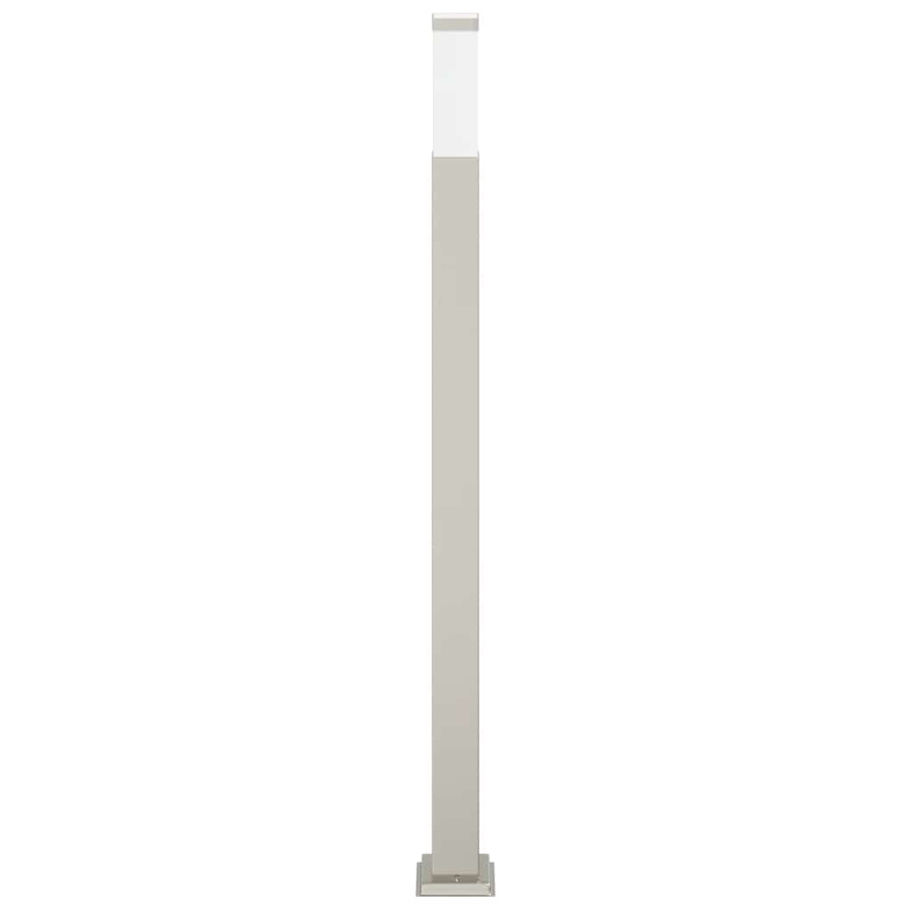 Lampada a paletto 110 cm in Acciaio Inox IP44