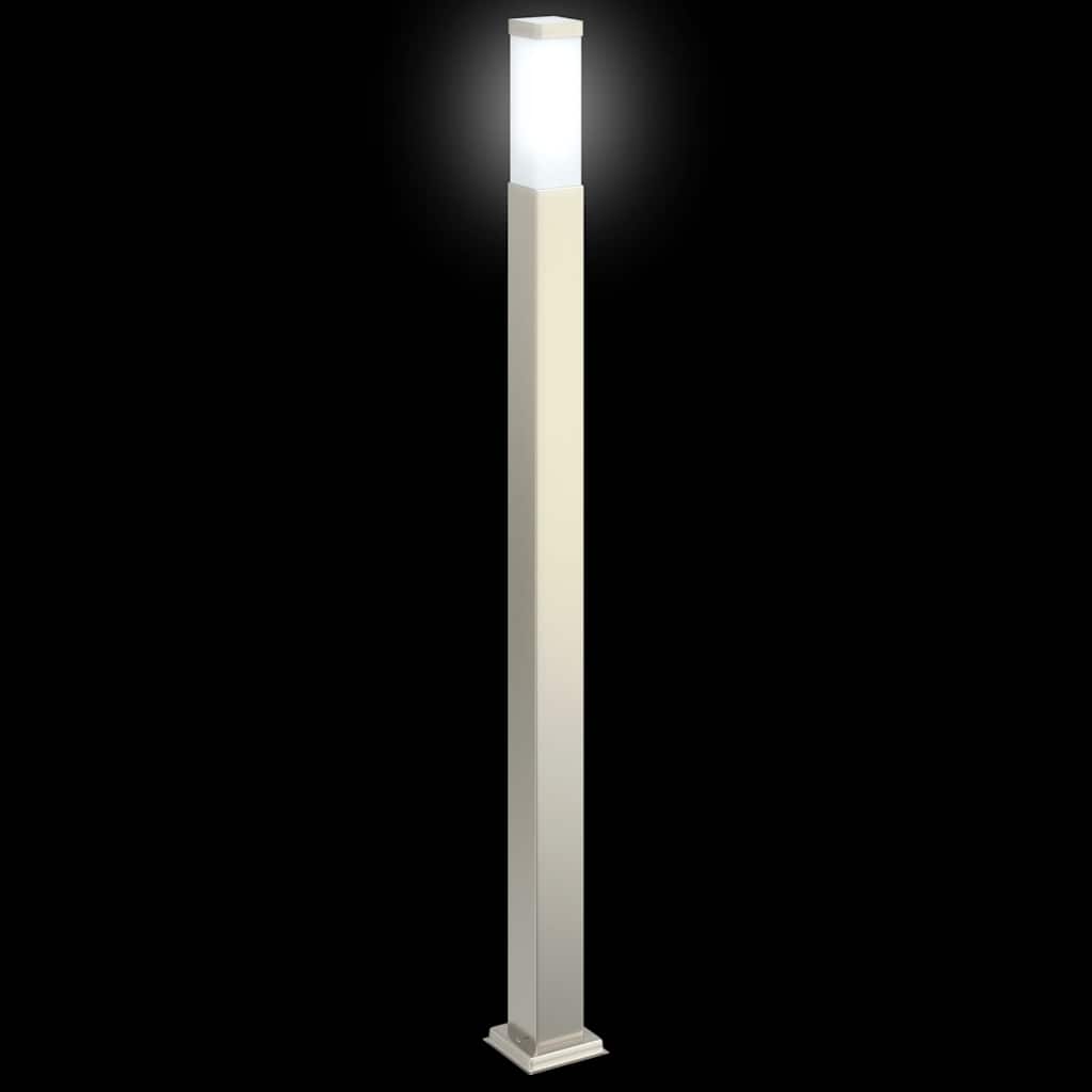 Lampioni a palo 3 pz 110 cm Acciaio Inox IP44 | homemem39