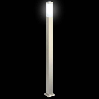 Lampioni a palo 3 pz 110 cm Acciaio Inox IP44 | homemem39