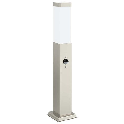 Lampada a paletto con sensore 50 cm Acciaio Inox IP44 | homemem39