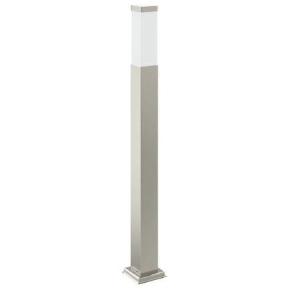 Lampada a paletto con sensore 80 cm Acciaio Inox IP44 | homemem39